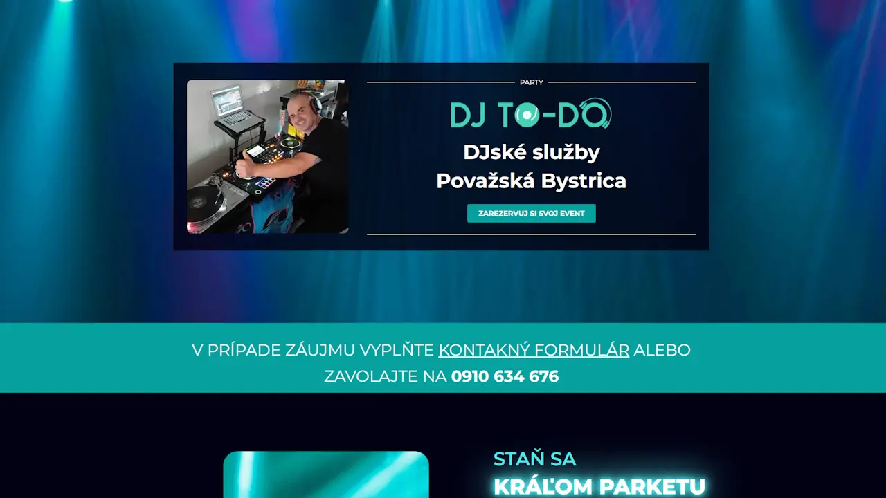 Web DJ Todo