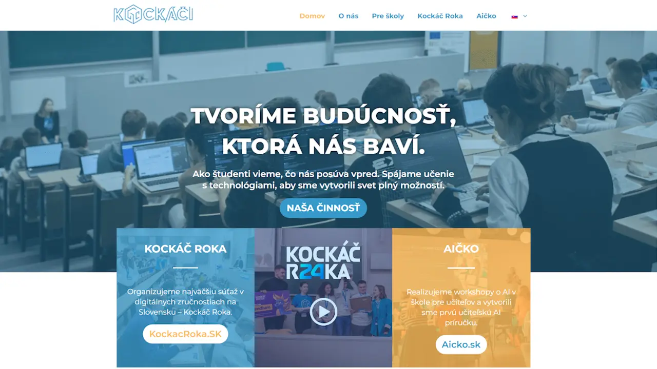 Web o.z. Kockáči