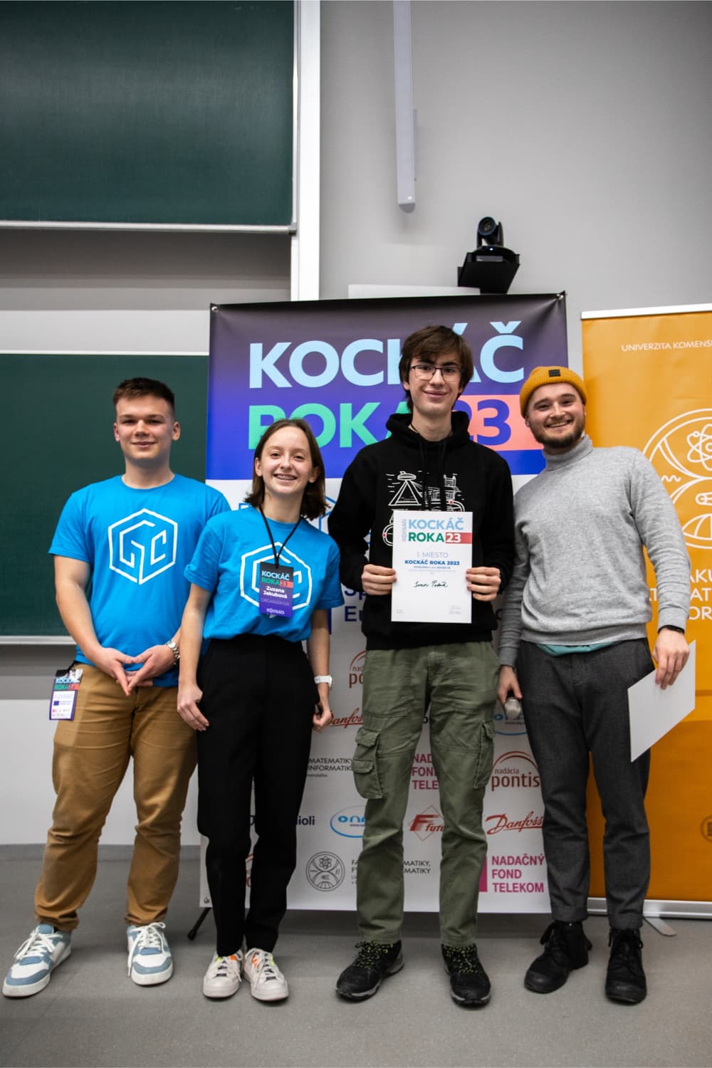 Ivan Polák ako finalista Kockáča Roka