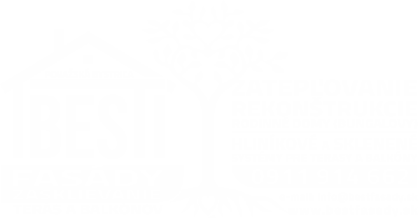 Best Fasády – firma na zateplenie domu, zasklievanie balkónov a rekonštrukcie bytov a domov