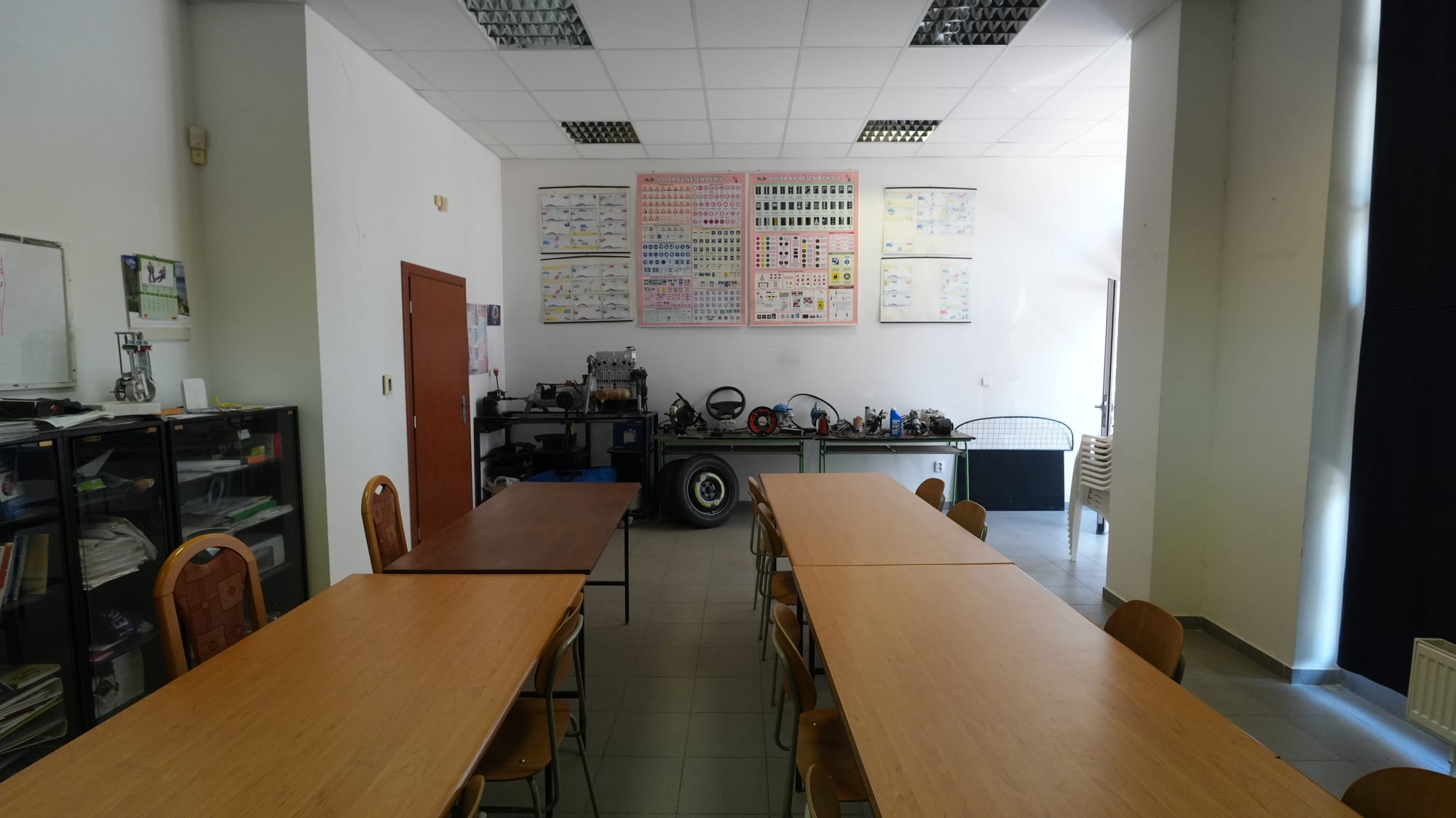 Učebňa Autoškoly BRM BRM v Petržalke – interiér