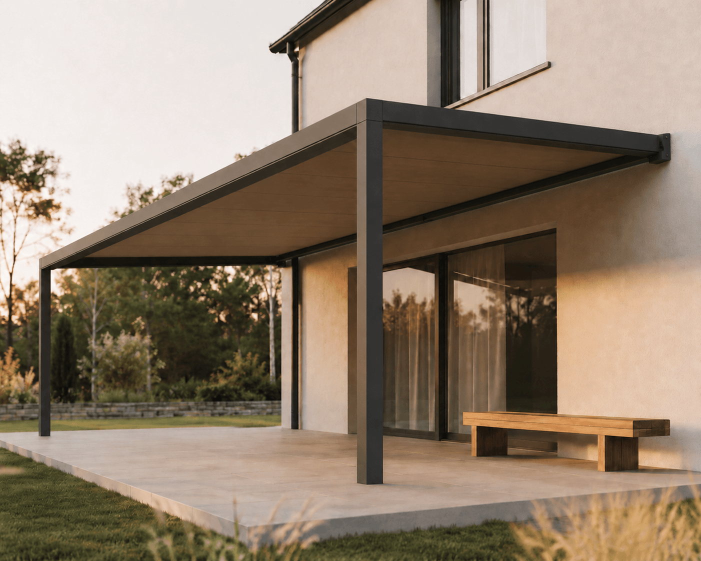 Pergola brown
