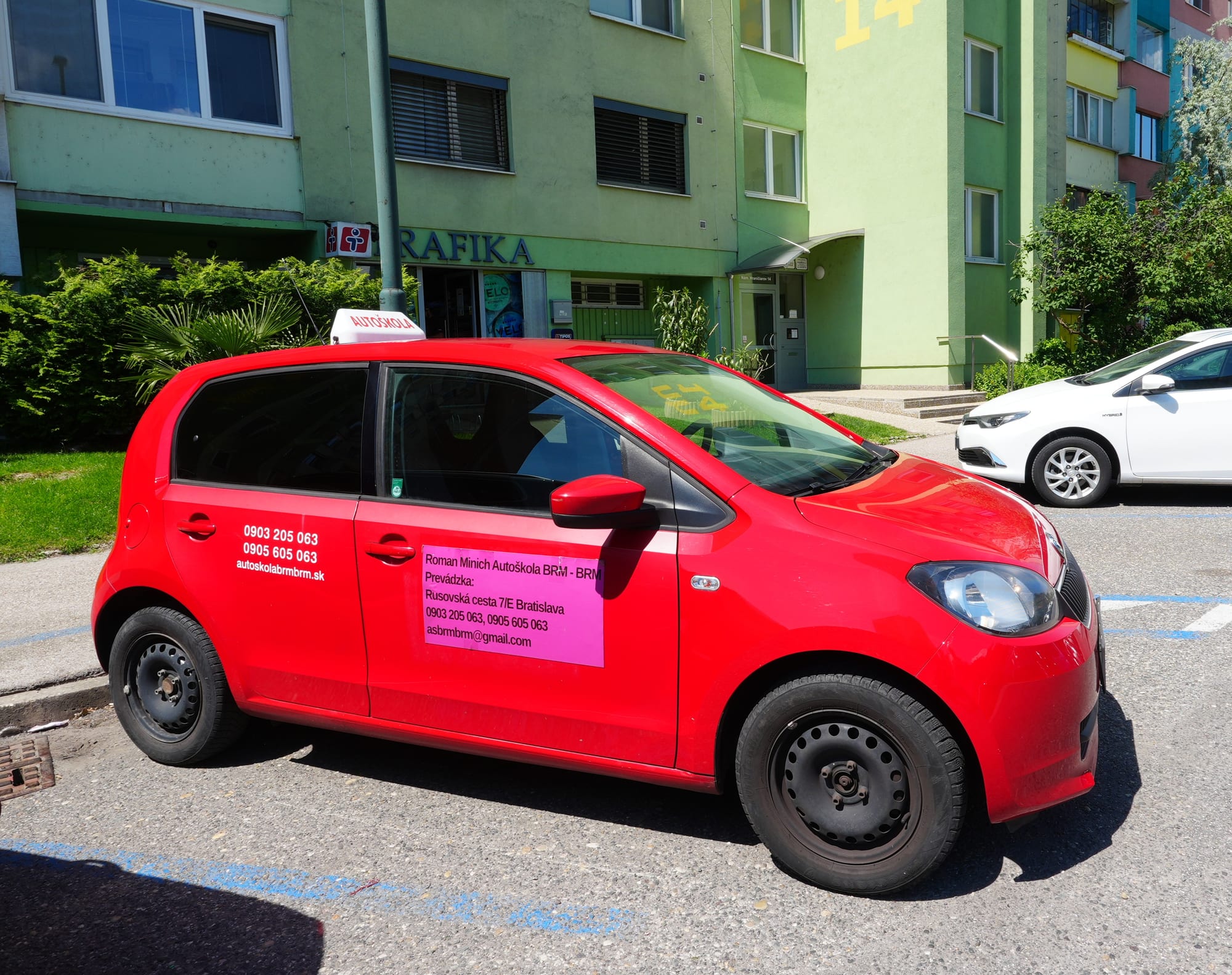 Škoda Citigo – výcvikové vozidlo Autoškoly BRM BRM