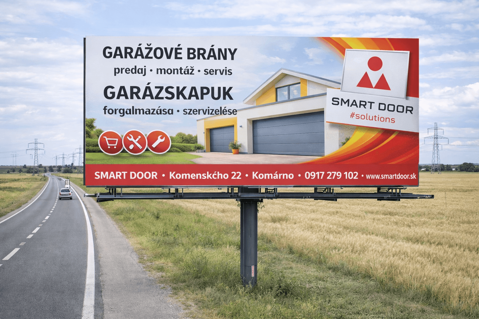 Billboard Smart Door