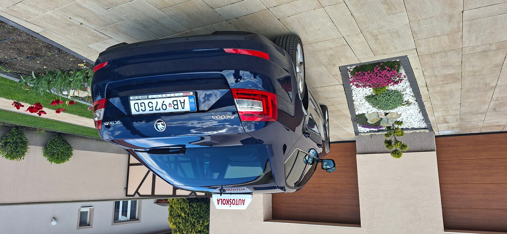 Škoda Octavia — zadný pohľad