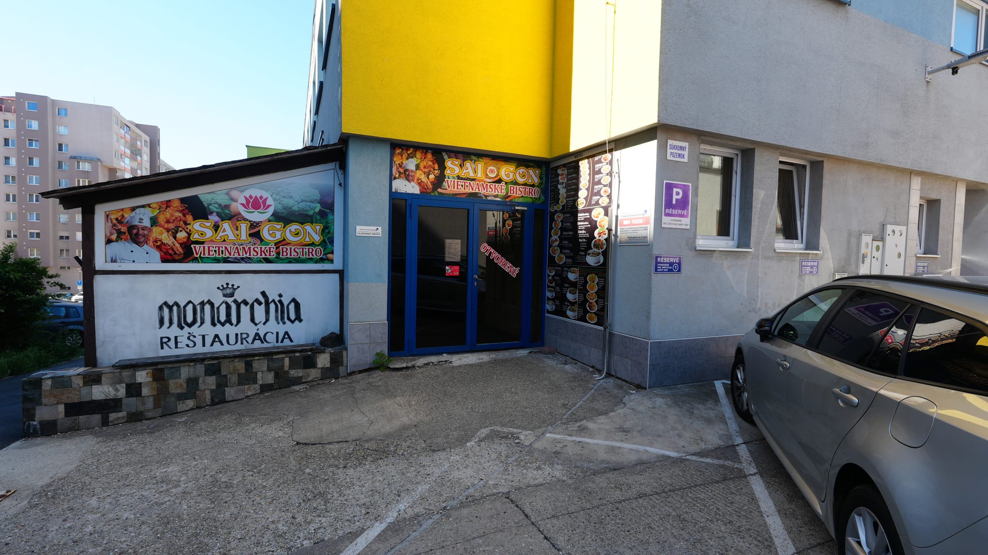MP Trend autoškola — pohľad z ulice 1