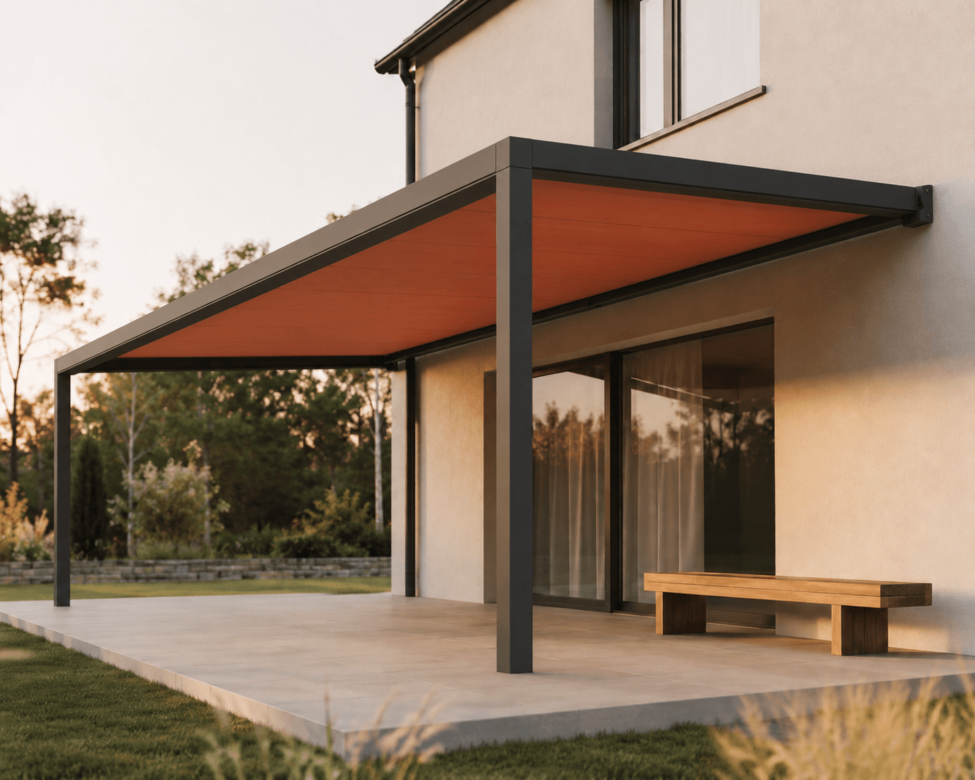 Pergola terracotta